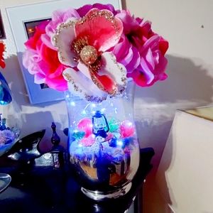 Artificial flower arrangement